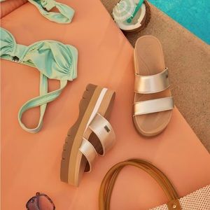 Reef Banded Horizon Platform Sandal